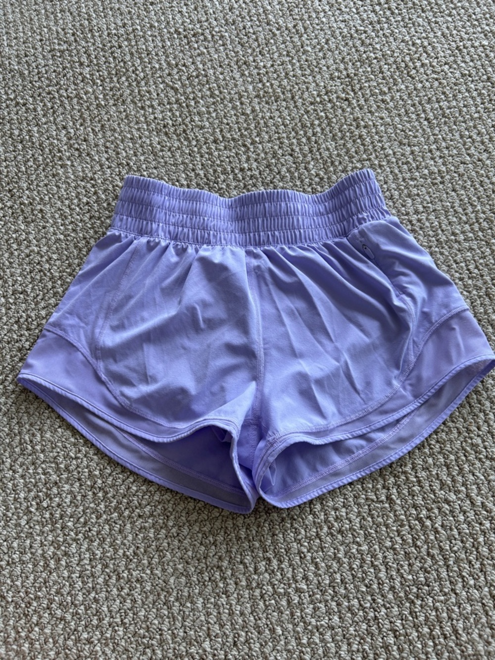 Aritzia Lavender Golden athletic Shorts